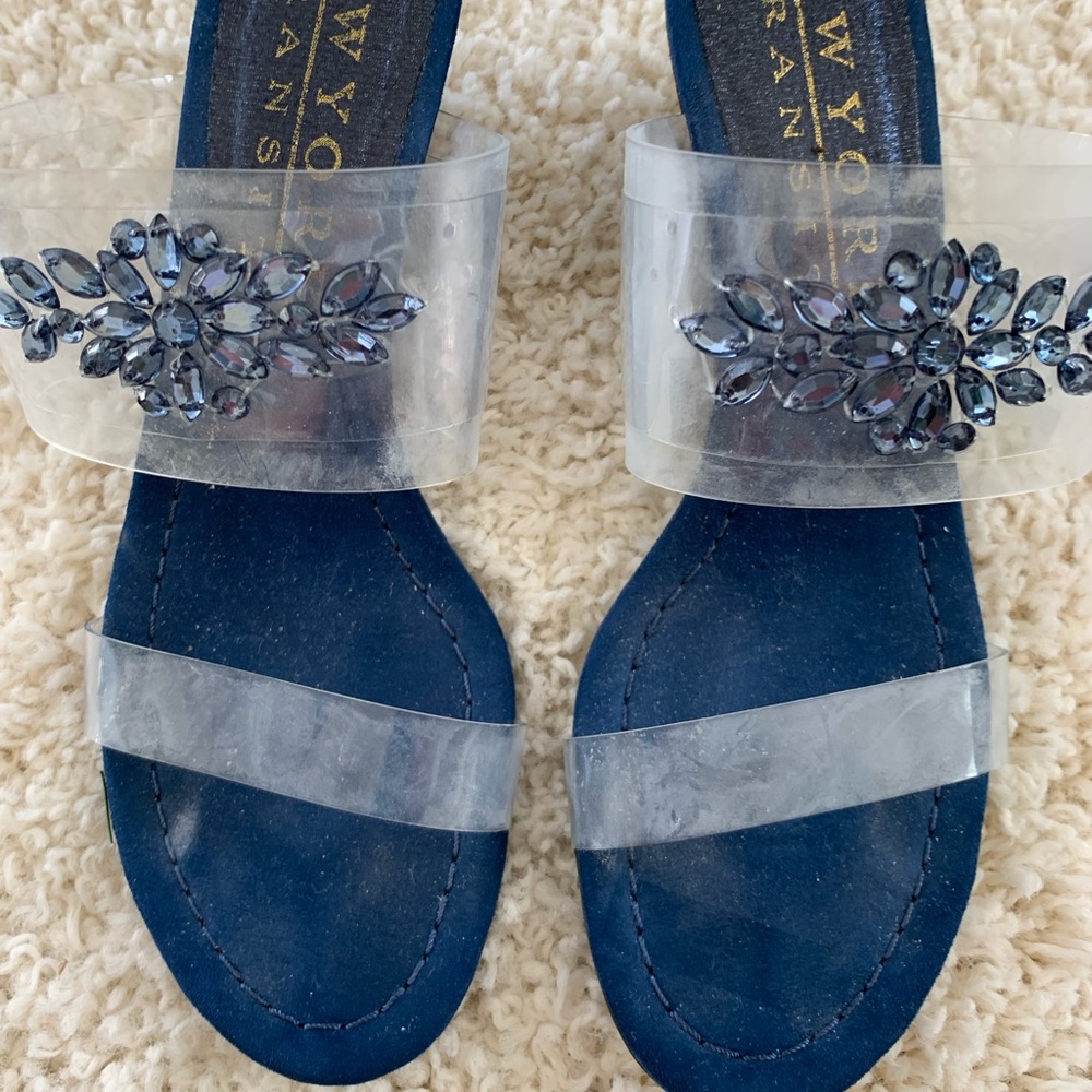 Sandal, Dressy Navy